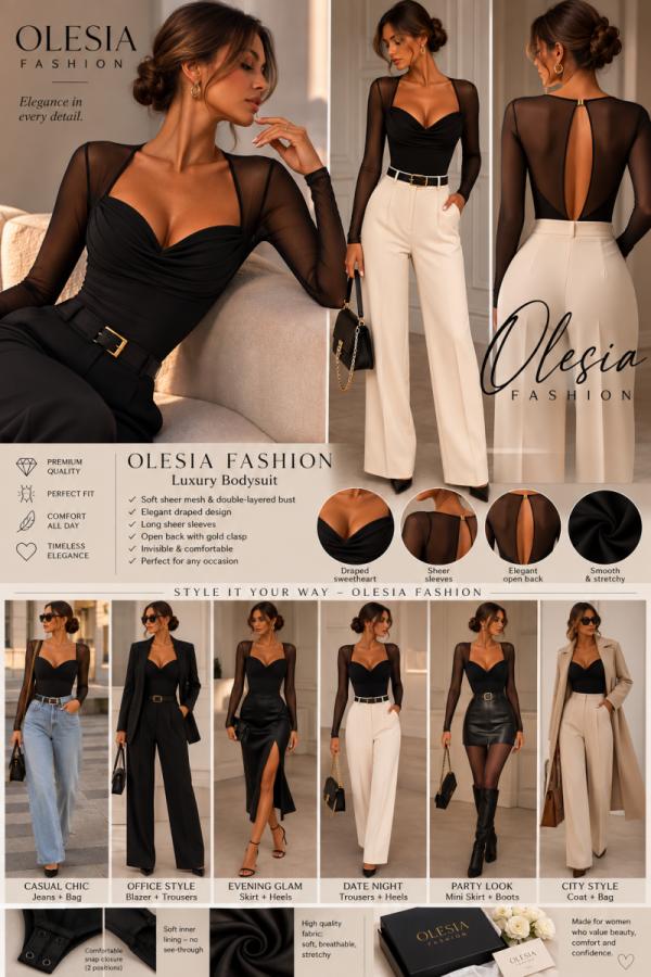 Блузка-боди OLESIA FASHION 